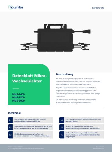 3965Datenblatt Hoymiles HMS 1600 2000 4T DE pdf