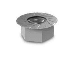 K2 Sperrzahnmutter M8 M10 aus Edelstahl für PV-Montagesysteme