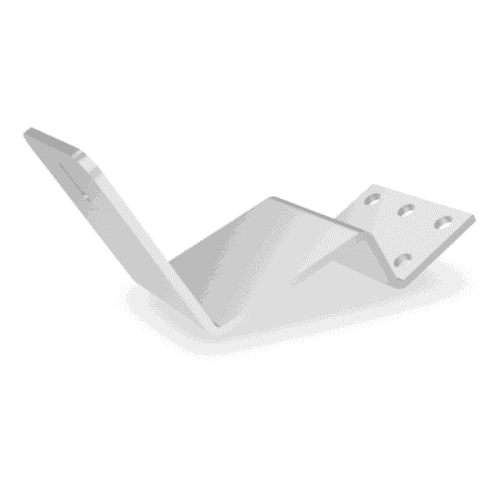 K2 SingleHook Biberschwanz – Edelstahl-Dachhaken für PV K2 SingleHook FLA H35/144 75x4 Dachhaken für Biberschwanz-Ziegel