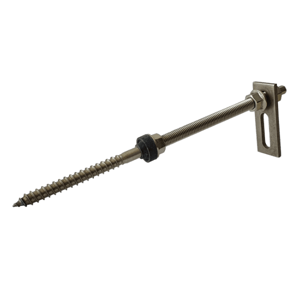 Stockschraube M12 mit Adapterblech