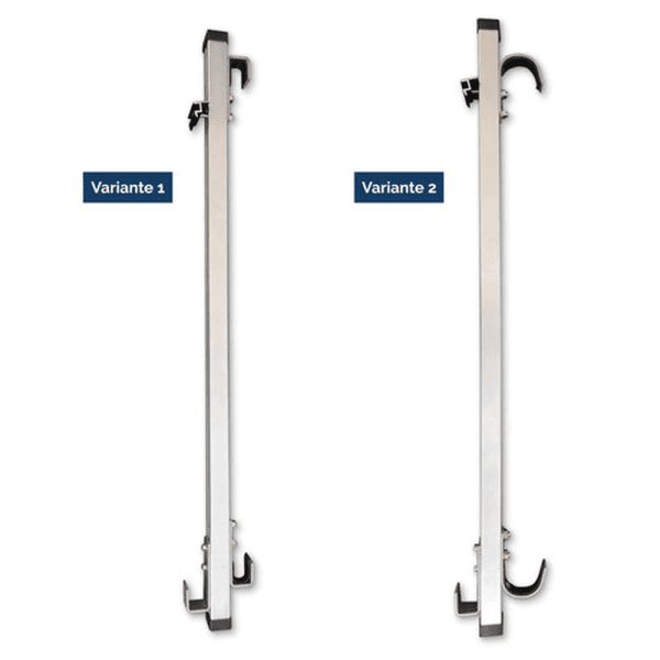 Balkonkraftwerk Halterung für Balkon und Zaun Set für 1 PV Modul