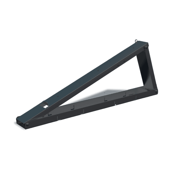 FlatFlex Flachdach-Aufständerung Black Line für PV Module