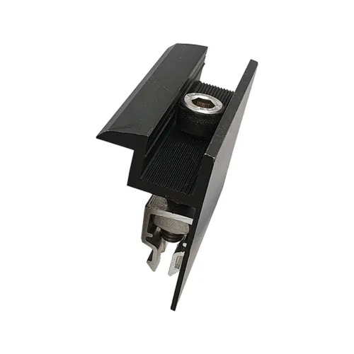 Endklemme mit Hakensystem schwarz