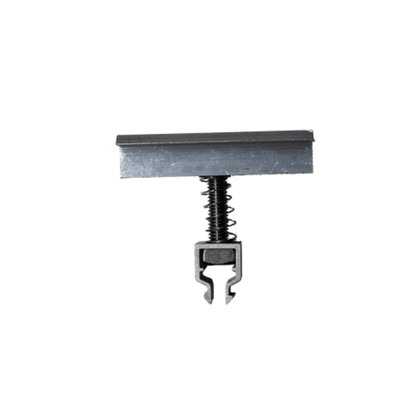 Mittelklemme mit Haken-System (silber)