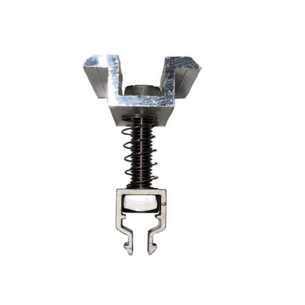 Mittelklemme mit Haken-System (silber)