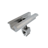 Mittelklemme mit Haken-System (silber)