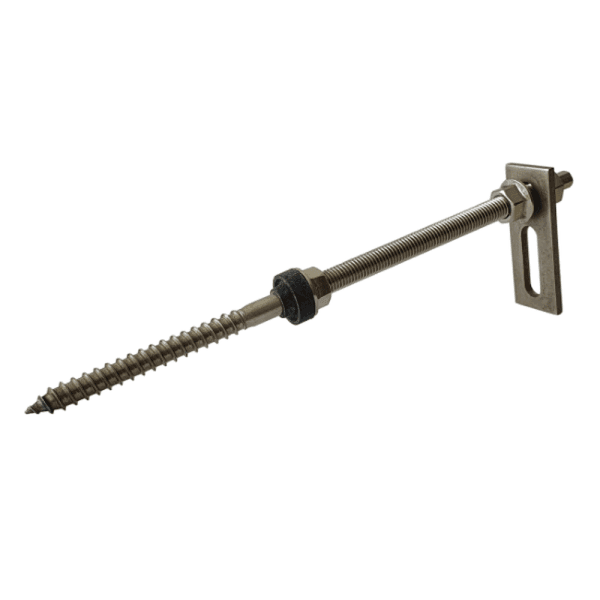 Stockschraube M12 mit Adapterblech