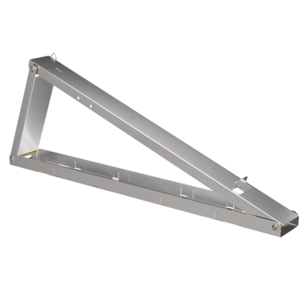 Flachdach- Aufständerung -Set - für 2 x PV-Module (nebeneinander)