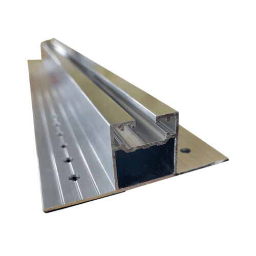 Montageschiene Trapezblech 400×90×30 mm – PV Montage Montageschiene Trapezblech 400x90x30mm