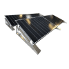 Flachdach Aufständerung flexibel einstellbar für PV-Module