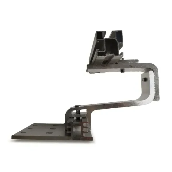 Dachhaken Aluminium 3-fach verstellbar Power Hook SL 160 mm seitliche Ansicht mit Power Line Schiene