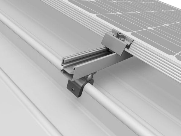 K2 SingleRail Rundfalzklemme CF:x