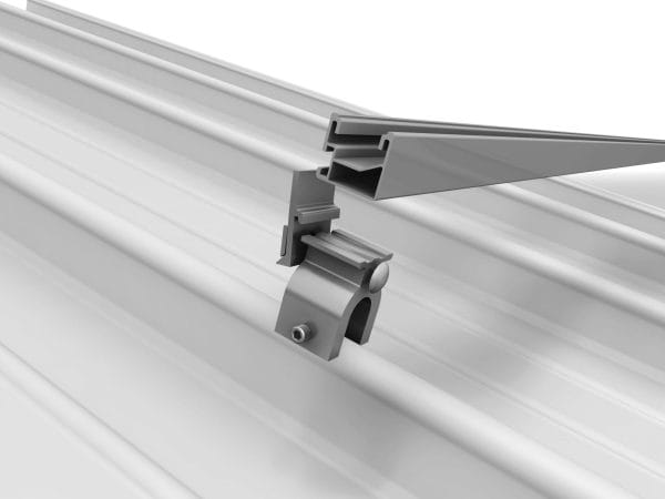 K2 SingleRail Rundfalzklemme CF:x