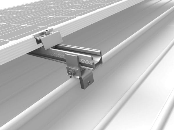 K2 SingleRail Rundfalzklemme CF:x