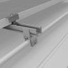 K2 SingleRail Rundfalzklemme CF:x