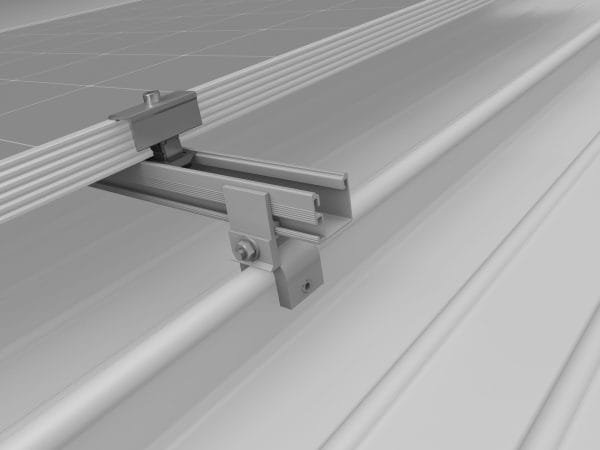 K2 SingleRail Rundfalzklemme CF:x