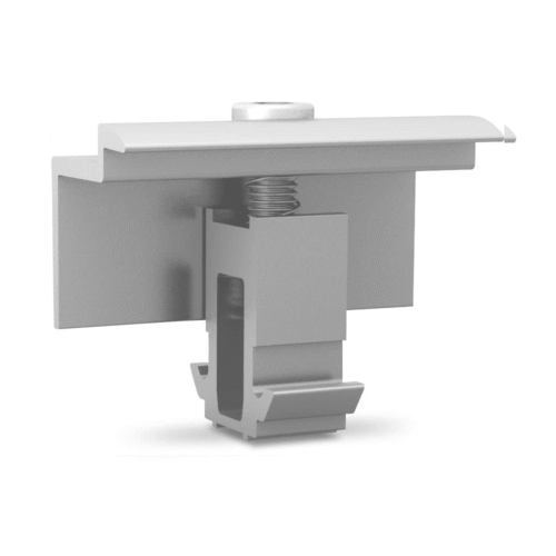 K2 DomeClamp Endklemme 30–50 mm für PV-Module auf Flach- und Schrägdach