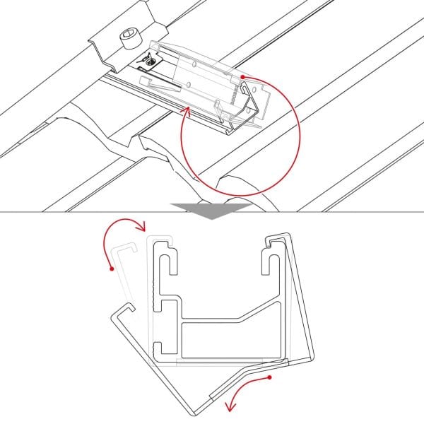 K2 BlackCover SingleRail 36