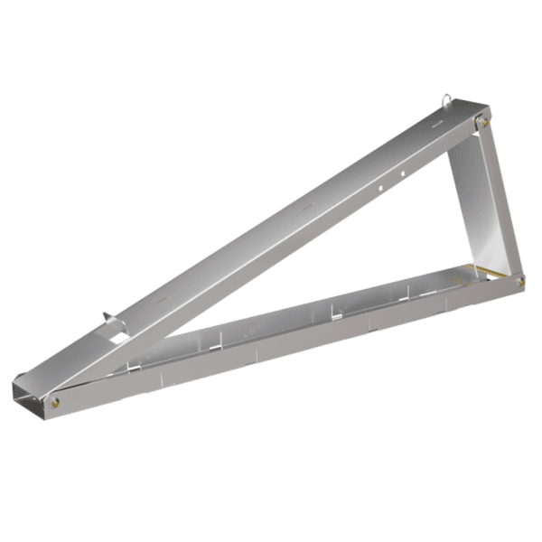 Flachdach-Aufständerung Set für 2 PV Module 35° nebeneinander