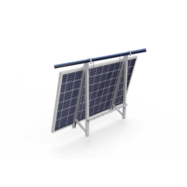 Balkonkraftwerk 800W – Hoymiles und 2x JA Solar Full Black Balkonkhalterung Set
