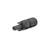 **Stäubli Kabelkupplungsbuchse MC4 PV-KBT4/6X-UR – zuverlässige Verbindung für Photovoltaikanlagen** Die MC4 PV-KBT4/6X-UR Kabelkupplungsbuchse von **Stäubli** steht für höchste Qualität und Zuverlässigkeit bei der Verbindung von Solarkabeln. Sie basiert auf der bewährten **MULTILAM-Technologie**, die eine dauerhaft niedrige Übergangswiderstand und somit eine **konstant geringe Verlustleistung** über die gesamte Lebensdauer garantiert. Die Steckverbindung erfüllt die Anforderungen der **NEC 2020** – ein **Entriegeln ist nur mit Werkzeug** möglich, was zusätzliche Sicherheit bei der Installation bietet. Die Buchse eignet sich für Kabelquerschnitte bis **10 mm²** und ist **steckkompatibel mit den Original MC4- sowie MC4-Evo 2-Steckverbindern**. Damit ist sie vielseitig einsetzbar und lässt sich problemlos in bestehende PV-Systeme integrieren. Mit über **15 Jahren Felderfahrung** gehört dieser Steckverbinder zu den weltweit meistverwendeten Standards in der Photovoltaik. Erhältlich ist die MC4 PV-KBT4/6X-UR auch als **konfektionierte Leitung**, was die Montage zusätzlich erleichtert. Gefertigt in der **Schweiz** unter höchsten Qualitätsstandards, überzeugt die Buchse durch Langlebigkeit, Witterungsbeständigkeit und sichere Handhabung – ideal für anspruchsvolle Anwendungen im Außenbereich.