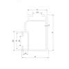 VS+ Montageschiene 50 x 37 x 3600 mm