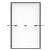 Trina Vertex S+ 455W N-Type Doppelglas mit schwarzem Rahmen