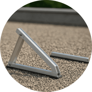 Flachdach Aufständerung