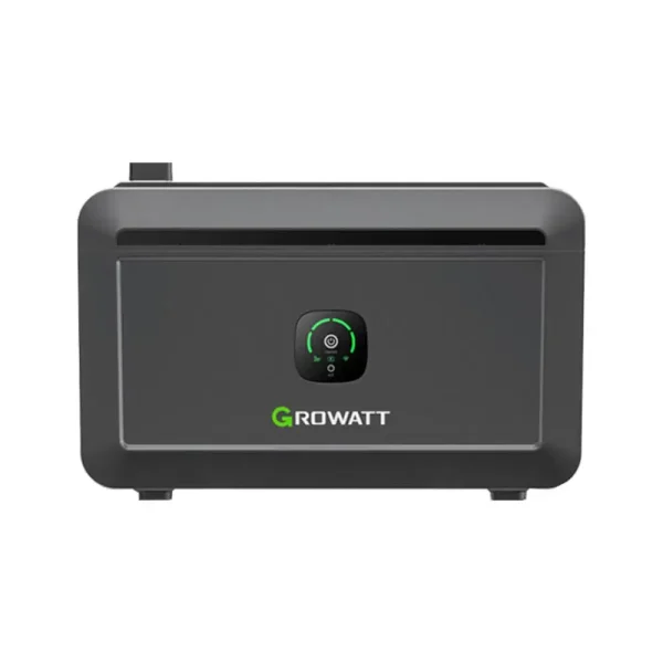 Growatt-NOAH-2000-vorderseite.jpg Growatt NOAH 2000 Solarspeicher für Balkonkraftwerk frontal