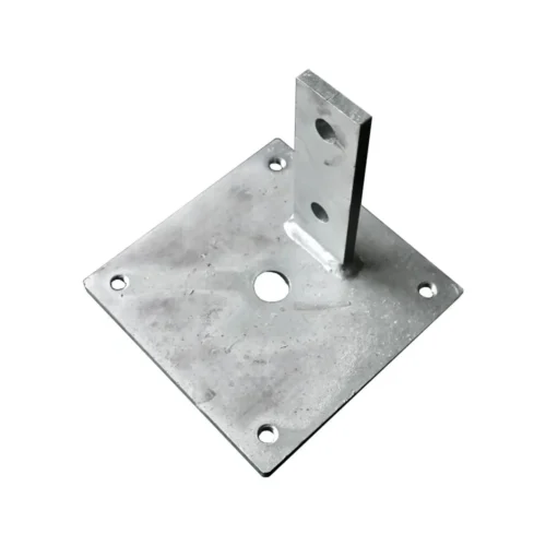 PVence L-Stein Montageplatte für Zaunpfosten