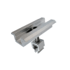 Mittelklemme mit Haken-System (silber)