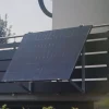 Balkonkraftwerk Halterung für Balkon und Zaun – Set für 1 PV Modul