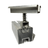 Endklemme mit Haken-System (silber)