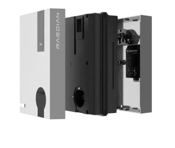 RAEDIAN NEO Wallbox 22KW mit Typ2 Buchse