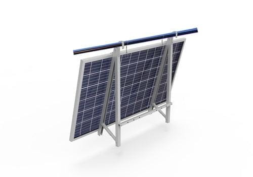 Balkonkraftwerk 800W – Hoymiles und 2x JA Solar Full Black Balkonkhalterung Set