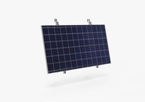 Balkonkraftwerk 800W – Hoymiles und 2x JA Solar Full Black Balkonkhalterung Set