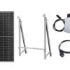 Balkonkraftwerk 800W – Hoymiles und 2x JA Solar Full Black Balkonkhalterung Set