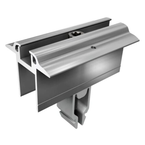 SL Rack Mittelklemme Vario mit Erdung 28-45 mm in silber SL Rack Mittelklemme Vario mit Erdung 28-45 mm, 91160-01