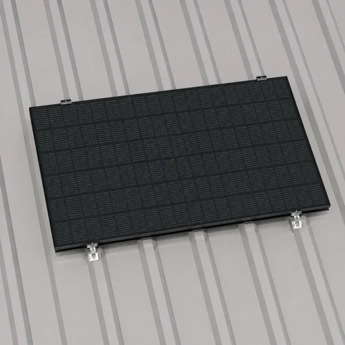 Montageset Trapezblech für 1 PV-Modul zur Quer-Montage