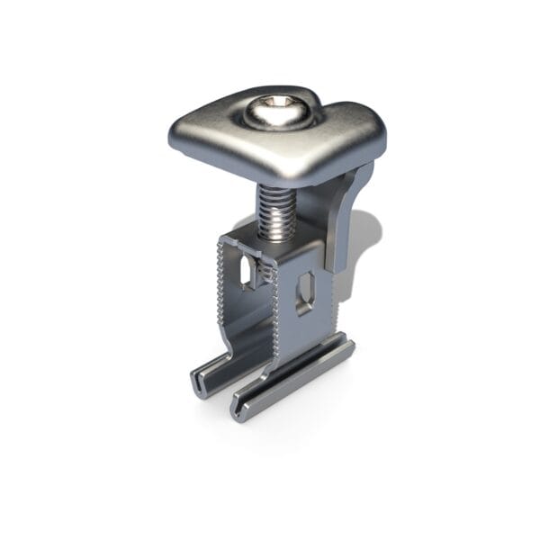 RS1 Mittel-/Endklemme silber für Photovoltaik Module